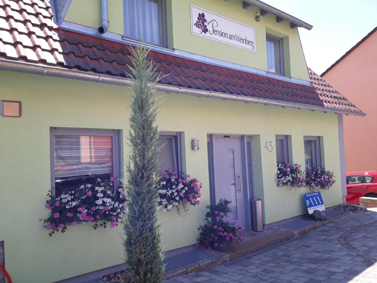 Pension Am Weinberg Bed & Breakfast Mainstockheim Exteriér fotografie